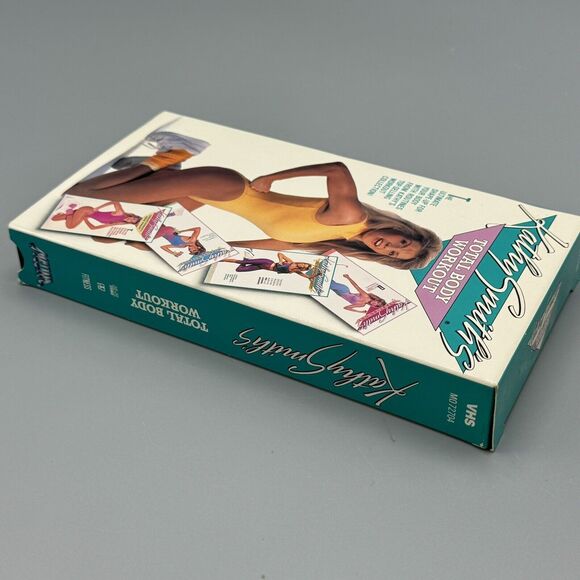 Kathy Smith's Total Body Workout 1990 VHS 64 Minutes Exercise and Fitness - Picture 6 of 7